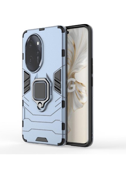 Onur Için Kılıf 100 Pro 5g Kickstand Darbeye Kapak Askeri Damla Yüzük (Yurt Dışından)