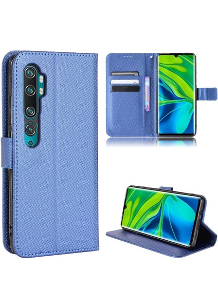 Xiaomi Not 10/10 Pro Manyetik Cüzdan Kapak Kart Tutucu Kickstand (Yurt Dışından)
