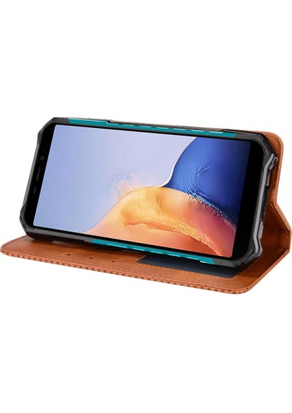 Colorful Shop Ulefone Zırh X9 Manyetik Kapatma Pu Deri Cüzdan Için Kılıf (Yurt Dışından)