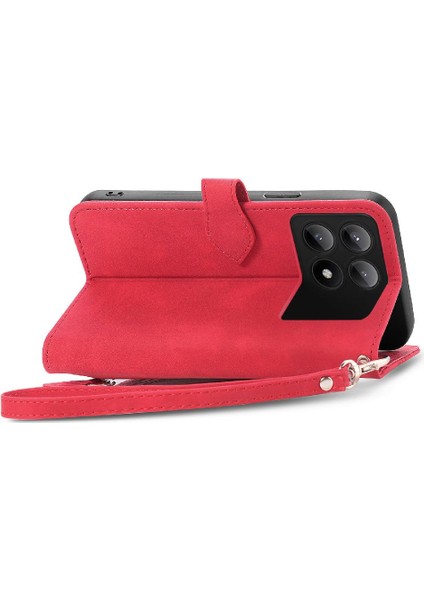 Xiaomi Poco X6 Pro Çoklu Kart Yuvası Flip Fermuar Tarzı Çok Renkli (Yurt Dışından)