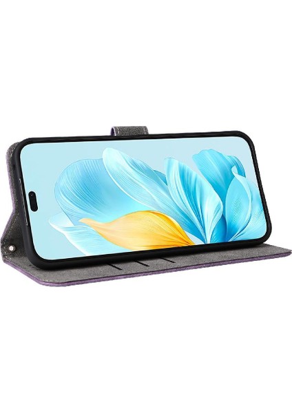 Colorful Shop Onur Için Kılıf 200 Lite 5g Kart Yuvaları Kapak Rfid Engelleme Manyetik Kapatma (Yurt Dışından)