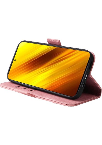 Xiaomi Poco X3 Nfc Cüzdan Kapak Çevirin Kart Yuvaları Tpu Deri (Yurt Dışından)