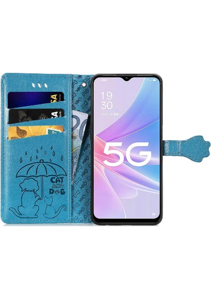 Oppo A78 Için Kılıf Deri Kılıf Karikatür Hayvanlar Darbeye Kısa Kayış (Yurt Dışından) indirimleri