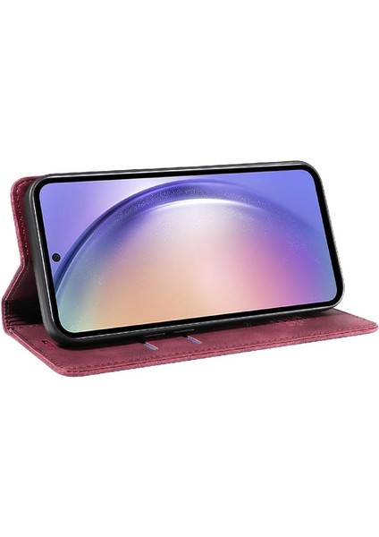 Samsung Galaxy A54 5g Koruyucu Pu Deri Folio Cüzdan Manyetik (Yurt Dışından)