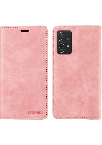 Samsung Galaxy A52S 5g Için Kılıf Folio Cüzdan Pu Deri Koruyucu Manyetik (Yurt Dışından)