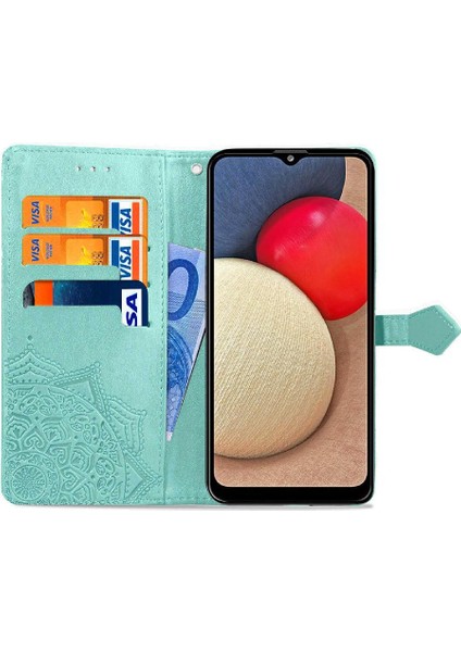 Samsung A02S Kılıf Için Kılıf Zarif Desen Kapak Çevirin Darbeye (Yurt Dışından)