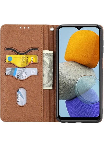 Colorful Shop Samsung Galaxy M23 5g Için KILIF/F23 El Cüzdan Kredi Kartı Tutucu Flip Pu (Yurt Dışından)