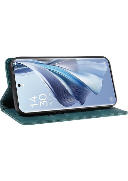 Oppo Oppo 10 5g Pu Deri Koruyucu Manyetik Folyo Cüzdan Için Kılıf (Yurt Dışından)