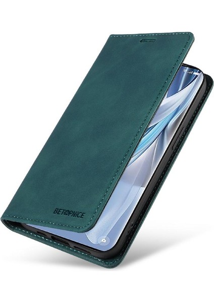 Oppo Oppo 10 5g Pu Deri Koruyucu Manyetik Folyo Cüzdan Için Kılıf (Yurt Dışından)