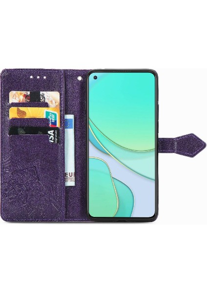 Oneplus 8t Için Kılıf Basit Iş Deri Kılıf Kapak Çevirin Darbeye (Yurt Dışından) fiyatları