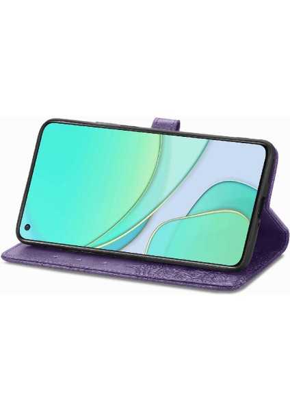 Oneplus 8t Için Kılıf Basit Iş Deri Kılıf Kapak Çevirin Darbeye (Yurt Dışından) fırsatları