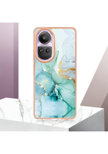 Oppo Oppo 10 Pro 5g Koruma Için Kılıf Mermer Desen Ince Tpu Yumuşak Tampon (Yurt Dışından)