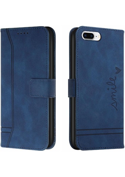Iphone 6 Için Telefon Kılıfı Artı/6s Artı Kart Yuvaları Kapak El Kayışı Pu Flip (Yurt Dışından)