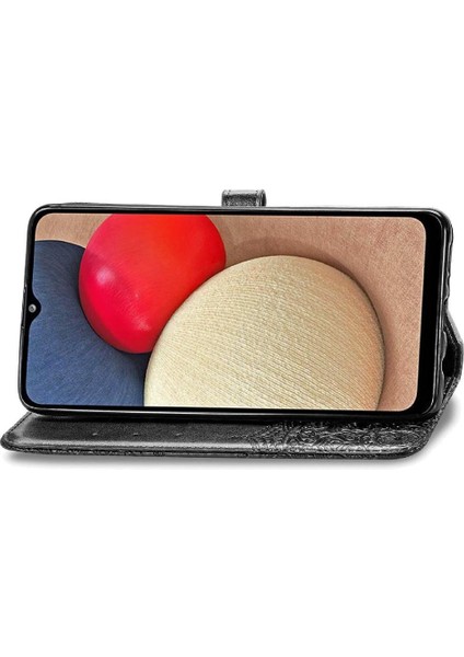 Samsung A02S Kılıf Için Kılıf Zarif Desen Kapak Çevirin Darbeye (Yurt Dışından)