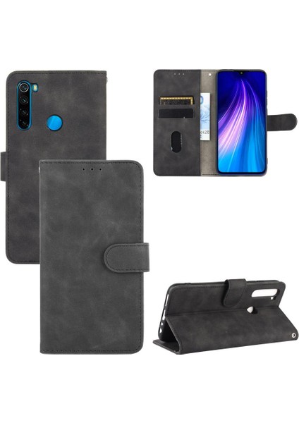 Colorful Shop Xiaomi Redmi Not 8 Için Kılıf Tam Koruma Deri Folio Flip Case (Yurt Dışından)