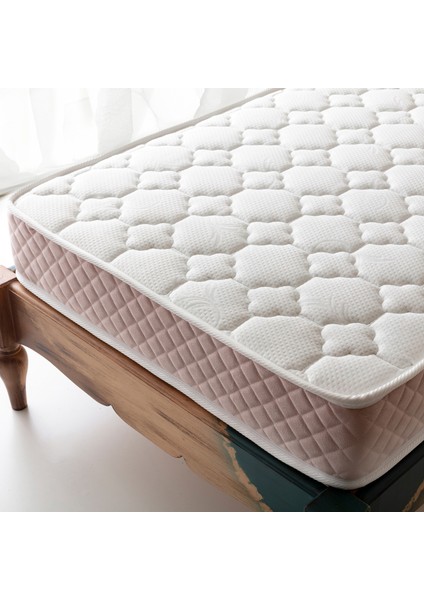 Cloudy 70 x 190 cm Ultra Lüx Cotton Tek Kişilik Yaylı Yatak