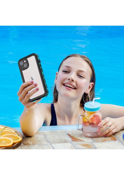 Iphone 14 Için Kılıf Su Geçirmez Dahili Ekran Koruyucu IP68 Su Geçirmez (Yurt Dışından) indirimleri