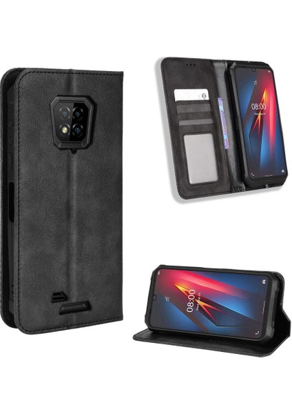 Ulefone Zırh 8 Manyetik Kapatma Pu Deri Cüzdan Için Kılıf (Yurt Dışından)