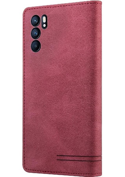 Oppo Oppo 6 5g Premium Deri Kickstand Premium Deri Iki Için Kılıf (Yurt Dışından)