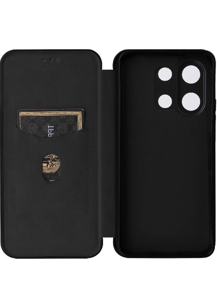 Xiaomi Redmi Için Not 13 4g Manyetik Karbon Fiber Kart Ekleme (Yurt Dışından)