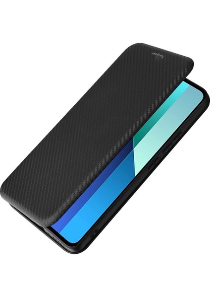Xiaomi Redmi Için Not 13 4g Manyetik Karbon Fiber Kart Ekleme (Yurt Dışından)