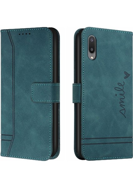 Samsung Galaxy A02 Flip Folio Cüzdan Manyetik Kapatma Pu Için Telefon Kılıfı (Yurt Dışından) indirimleri