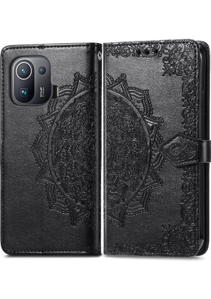 Xiaomi 11 Pro Kılıf Için Kılıf Kapak Çevirin Zarif Desen Basit (Yurt Dışından)