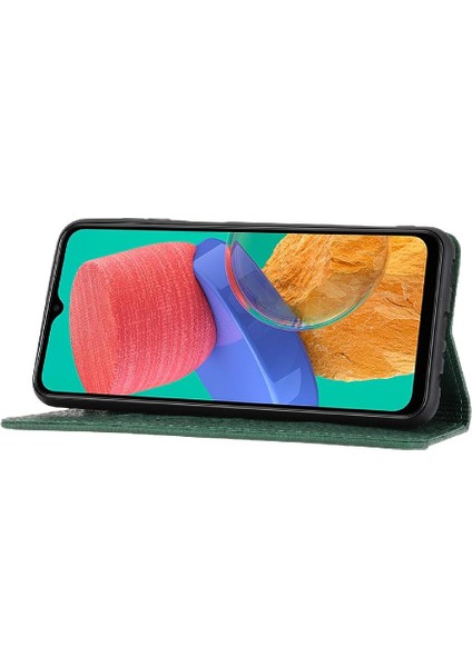 Colorful Shop Samsung Galaxy M33 5g Flip Folio Kitap El Cüzdan Kredi Kartı Pu (Yurt Dışından)