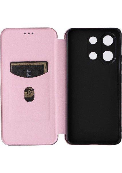 Xiaomi Redmi Için Not 13 4g Manyetik Karbon Fiber Kart Ekleme (Yurt Dışından)