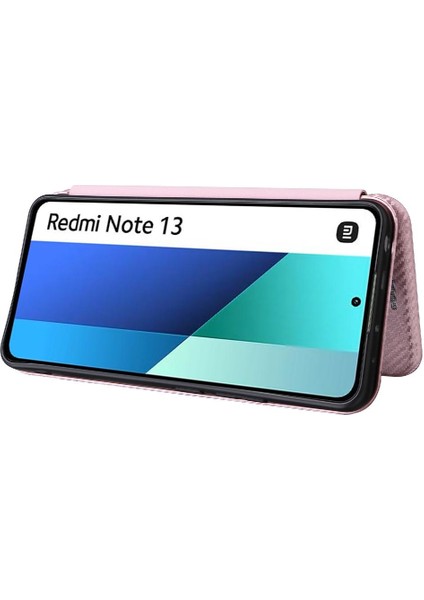 Xiaomi Redmi Için Not 13 4g Manyetik Karbon Fiber Kart Ekleme (Yurt Dışından)
