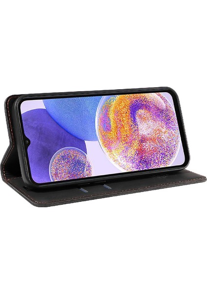 Colorful Shop Samsung Galaxy M23 5g Için Kılıf Folio Cüzdan Koruyucu Manyetik Pu Deri (Yurt Dışından)