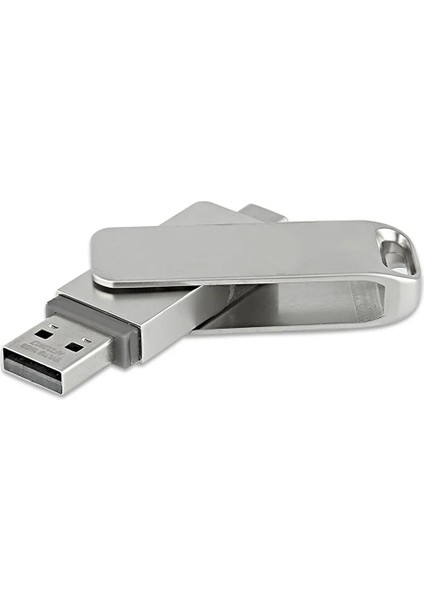 2 In 1 Çift Taraflı Uyumlu Type-c  ve İpHONE 15  Telefonlarla Uyumlu Tak Çalıştır USB  Usb 2.0 32 Gb Usb Bellek