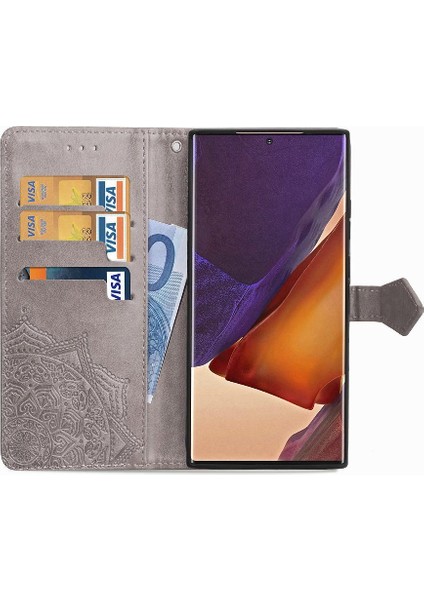 Samsung Not 20 Için Kılıf Ultra Basit Iş Deri Kılıf Kapak Çevirin (Yurt Dışından) modelleri