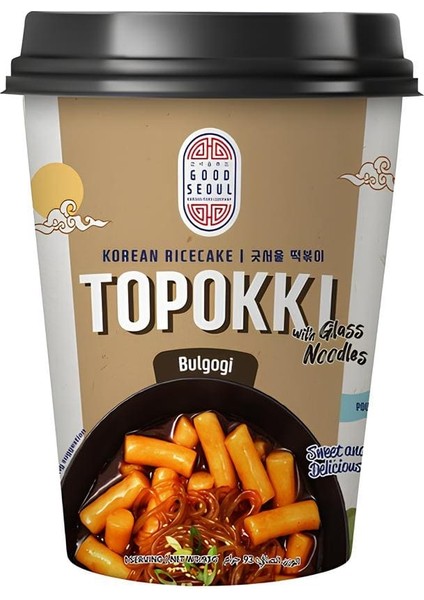 Good Seoul Topokki Korean Ricecake Bulgogi 93G