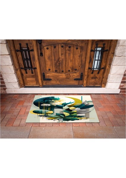 3D Baskı Özel Tasarım Geometrik Dış Mekan Paspas 34