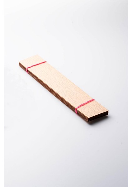 Ahşap Mum Fitili - 20 Adet ( 30 x 150 x 0,5 mm )
