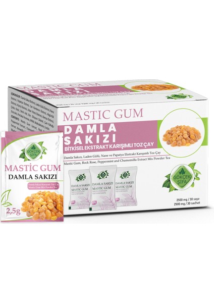 Damla Sakızı Saşe