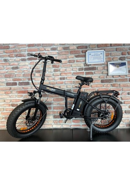 Skyjet Nitro Pedal Destekli Elektrikli Bisiklet Siyah