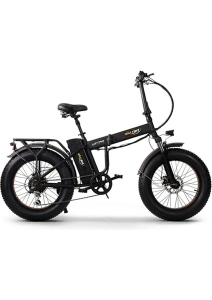 Skyjet Nitro Pedal Destekli Elektrikli Bisiklet Siyah