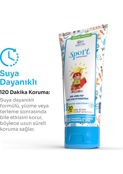 Bebek & Çocuk Suya Dayanıklı Güneş Kremi 100 ml