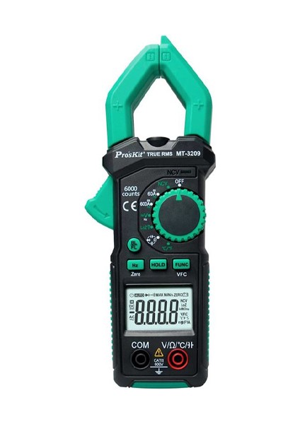 MT-3209 3-5/6 Ac/dc Dijital Kelepçe Metre, LED Aydınlatma, LCD Dijital Ekran, Ses ve Işık Buzzer, Elektrik Bakım;proskit