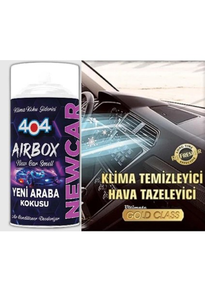 Klima Fresh Temizleyici Klima Bombası Koku Giderici Bomba Yeni Araba Kokusu-New Car