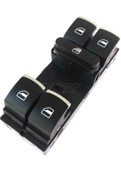 Golf 4-Vı Passat Tıguan Cam Anahtarı Ön Sol 5K4959857 Gold