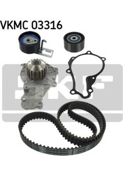 Triger Seti + Devirdiam VKMC03316 1.6 Hdi Focus Fıesta P206 P207 P307 1201.G9 Gold