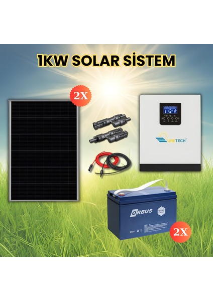 1 Kw Solar Paket Sistem