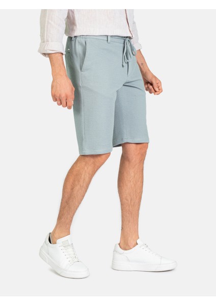 Toss Erkek Casual Şort-Mavi