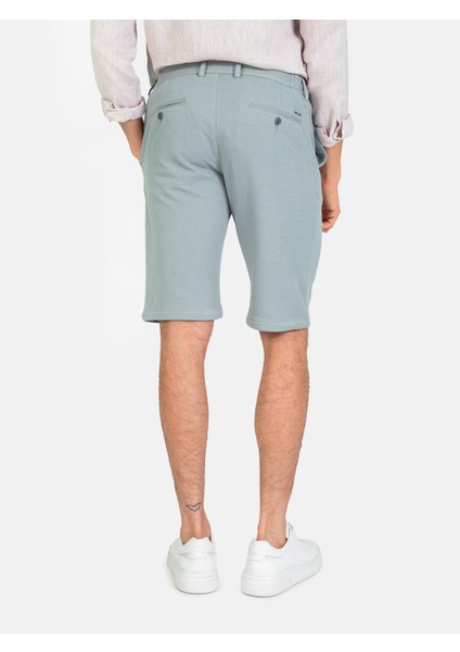 Toss Erkek Casual Şort-Mavi