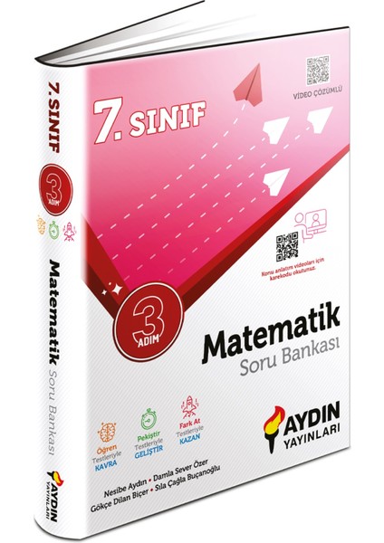 Aydın 2024 7. Sınıf Matematik Üç Adım Soru Bankası