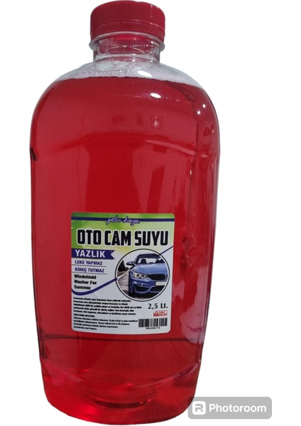 Yazlık Oto Cam Suyu 2,5 Litre