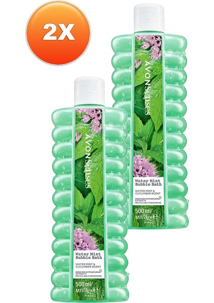 Senses Water Mint Nane ve Salatalık Kokulu Banyo Köpüğü 500 Ml. Ikili Set fiyatları